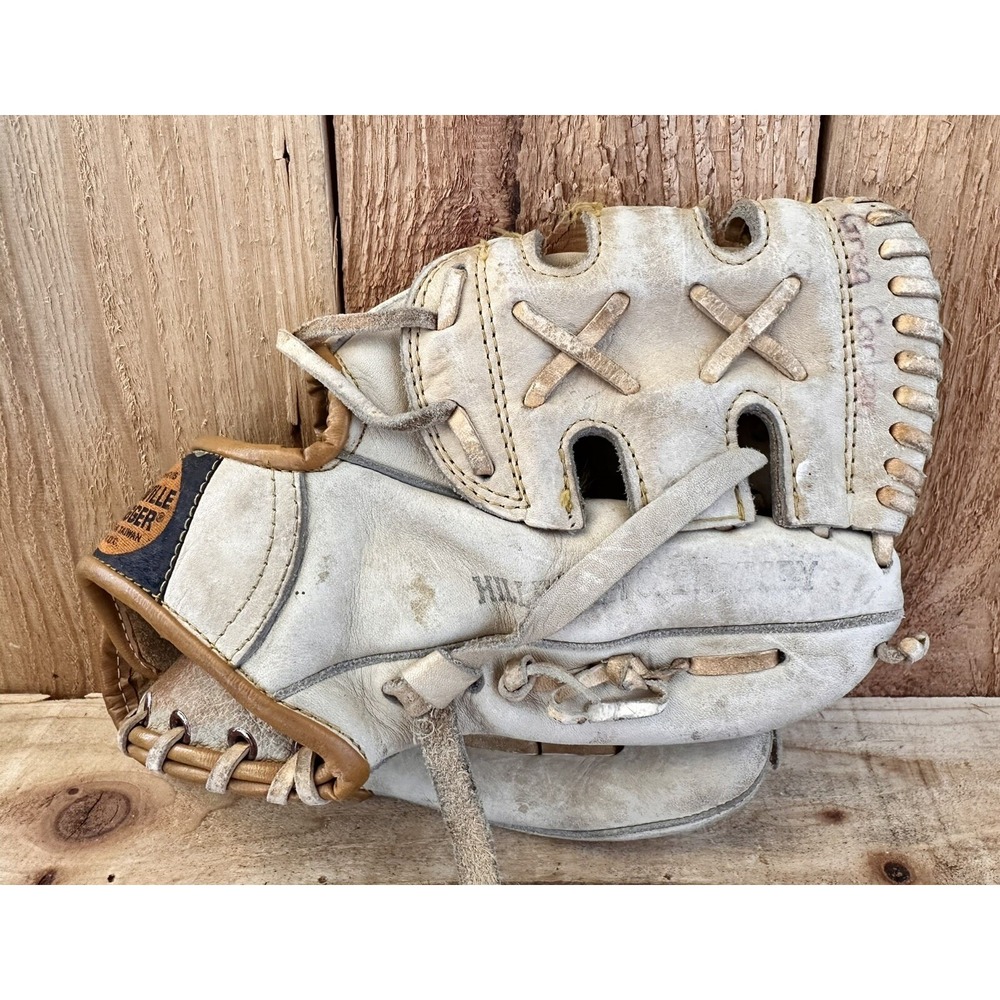 Louisville Slugger Mitt LSG50 Leather RHT Youth 10" Tan Good